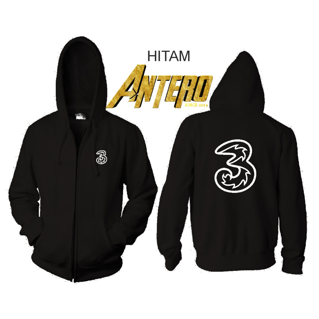 Jaket Resleting Zipper provider tri 3