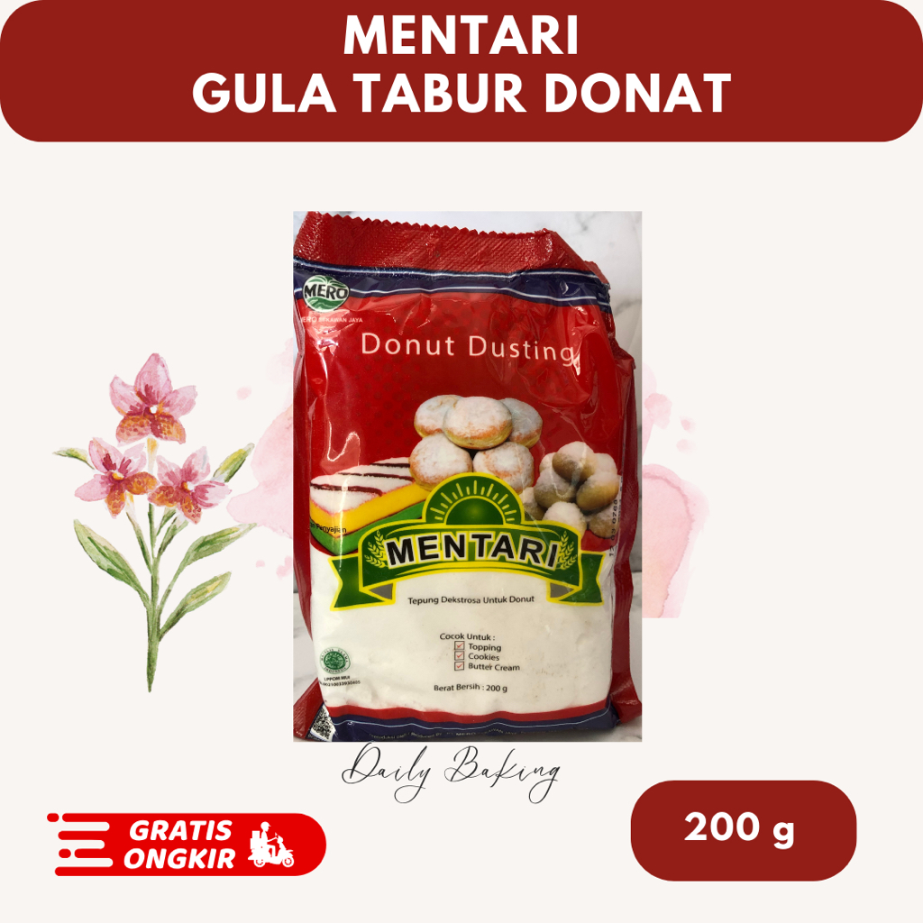 

Mentari Gula Donat | Dusting Sugar 250 gr
