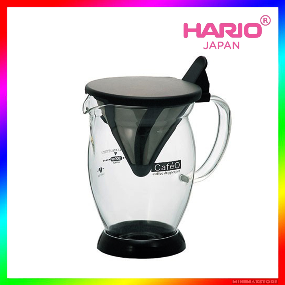 ORIGINAL Hario Cafeor Dripper Coffee Pot CFO-2B Kopi Set v60 Stainless