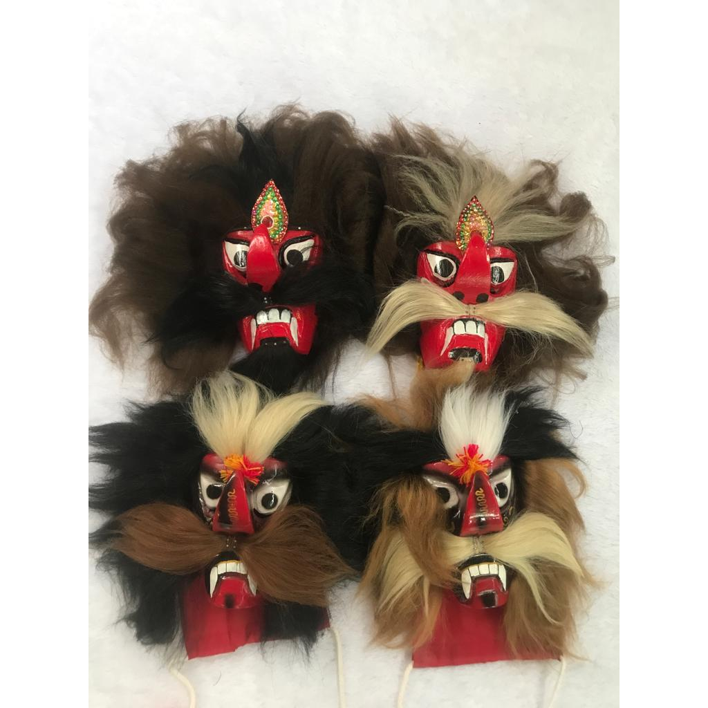Topeng Bujang Ganong - Bujang Ganong Tradisional - Ganongan Keren dan Unik - Topeng Ganong