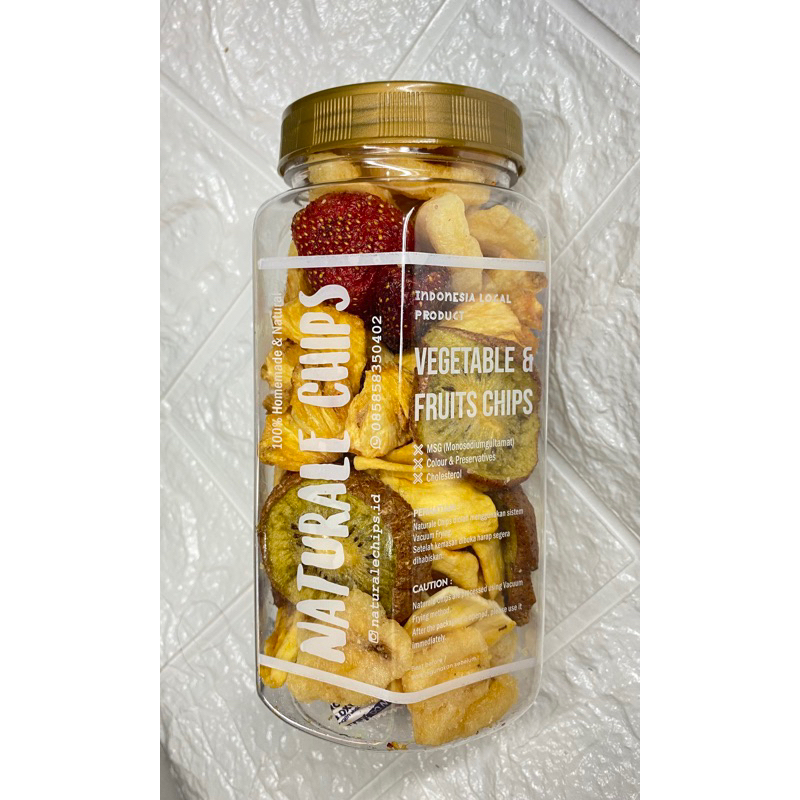 

Naturale chips Mix buah 5 varian