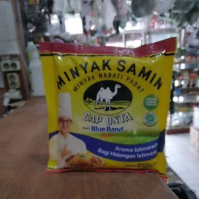 

Minyak Samin Sachet Cap Onta dari Blue Band