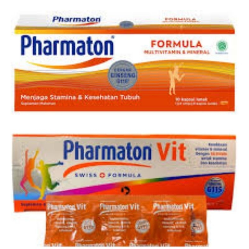 PHARMATON FORMULA & PHARMATON VIT 5 KAPSUL