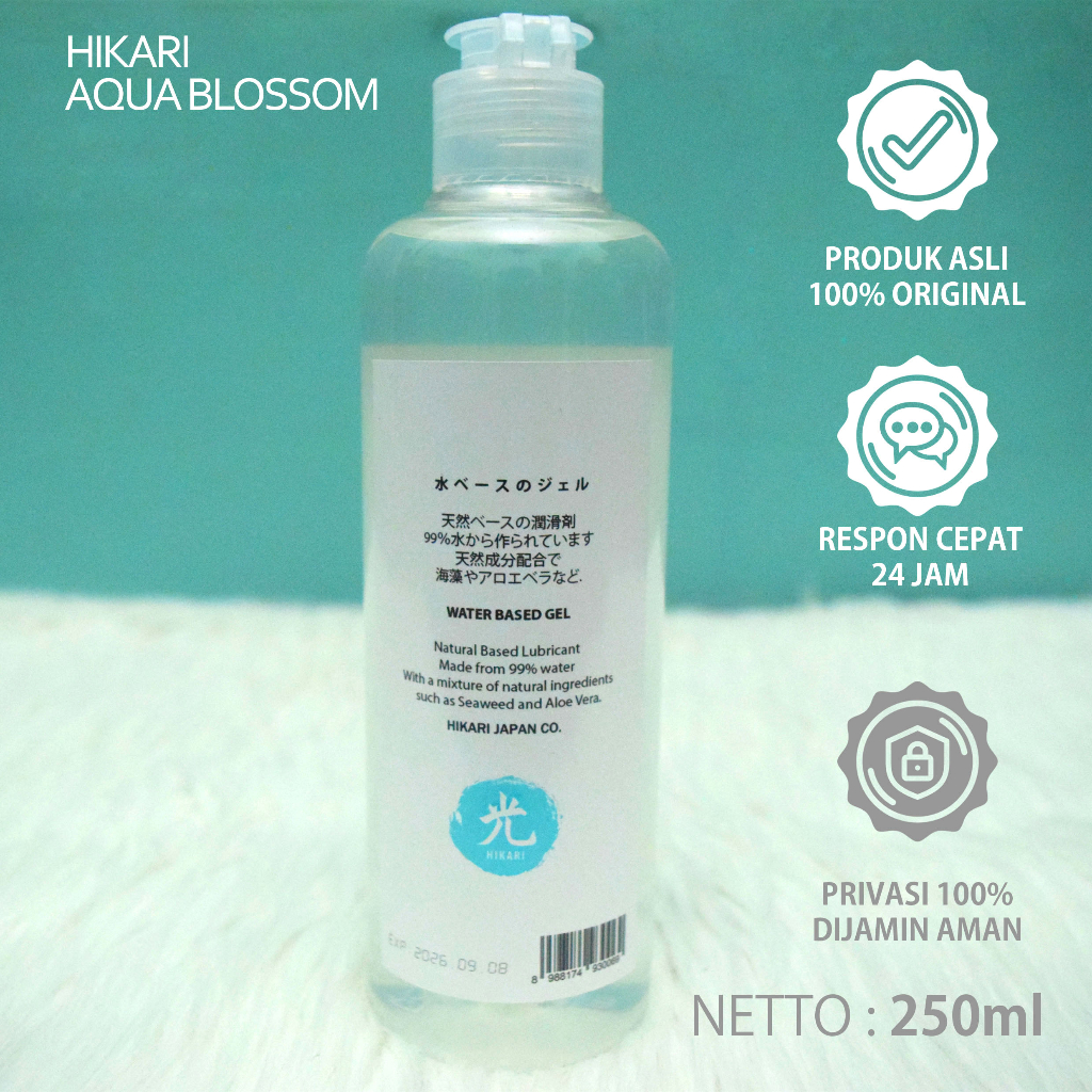 RB22 lubricant water based Gel 250ml Hikari Water Based - Made Japan