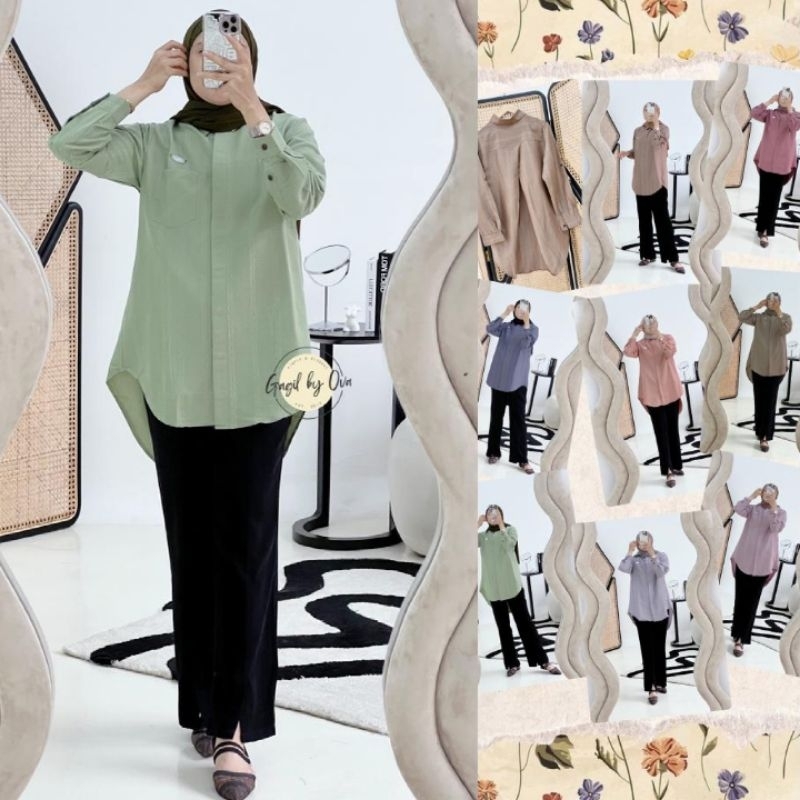 GAGIL  Baju Setelan Celana wanita Moana Set By Gagil by Ova. Tzyn Shop