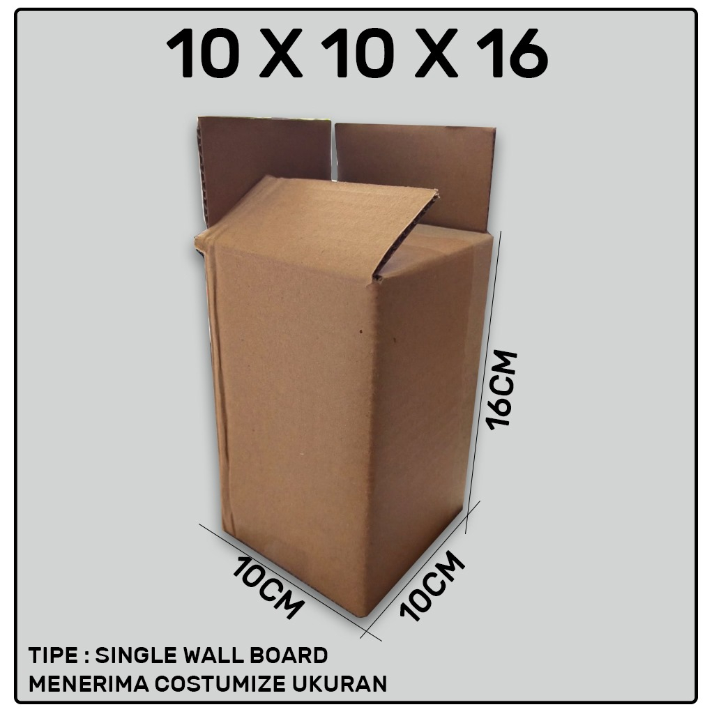 

Kardus Packing Box 10 x 10 x 16CM