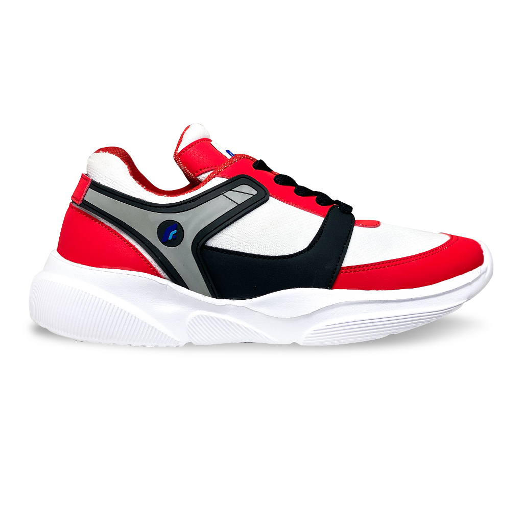 sepatu pria sneakers FZTH RUNNING DM04 MERAH
