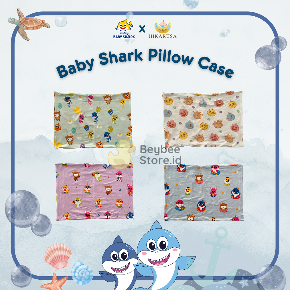 Hikarusa x Baby Shark Sarung Bantal HIKARUsa / HIKARUsa Case