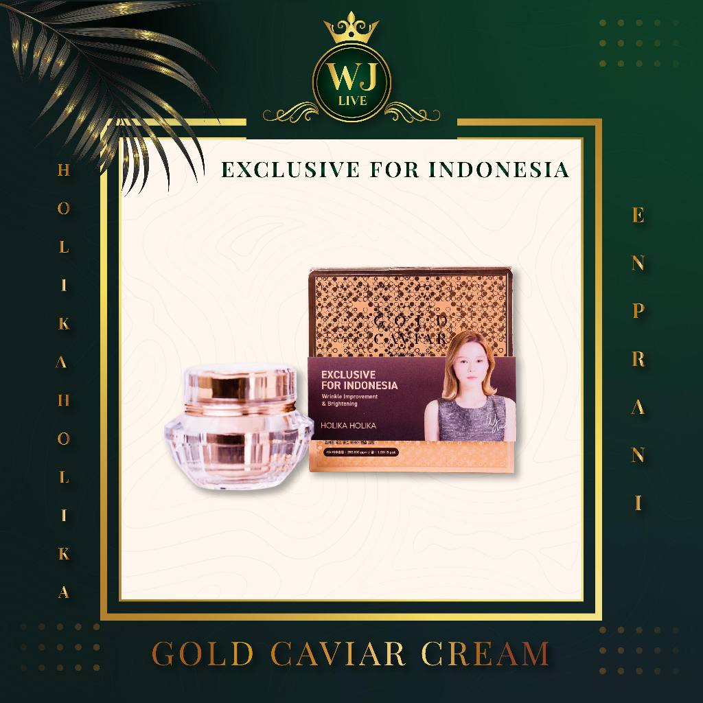 [Holika Holika] Prime Youth Gold Caviar Cream ( Kaviar Krim Emas )