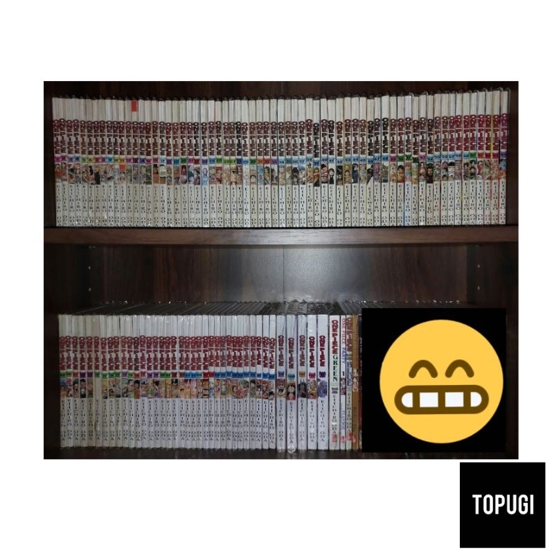 Komik One Piece SET Vol. 1-10 11-20 21-30 31-40 41-50 51-60 61-70 71-80 81-90 91-100 101-103 + OP Pa