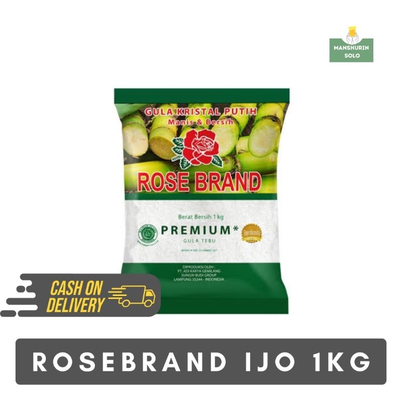 

Gula Rosebrand Hijau 1 kg