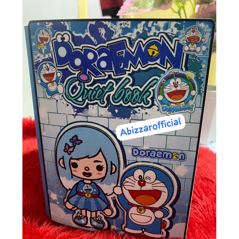 TOCA BOCA WITH DORAEMON QUIET BOOK MAINAN EDUKASI ANAK