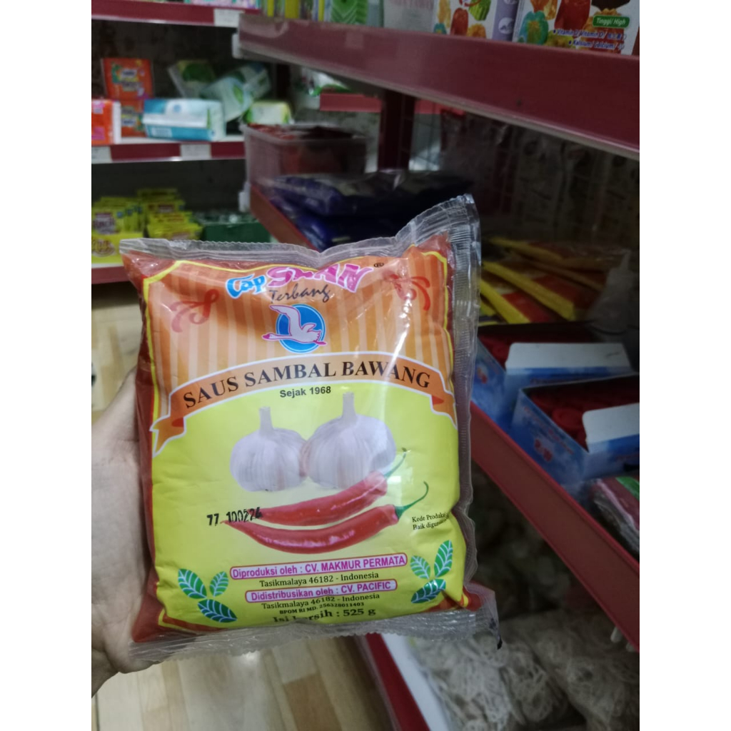 

Saos Sambel Bawang Bantal Cabe Original Berkualitas Ukuran 525gr Murah