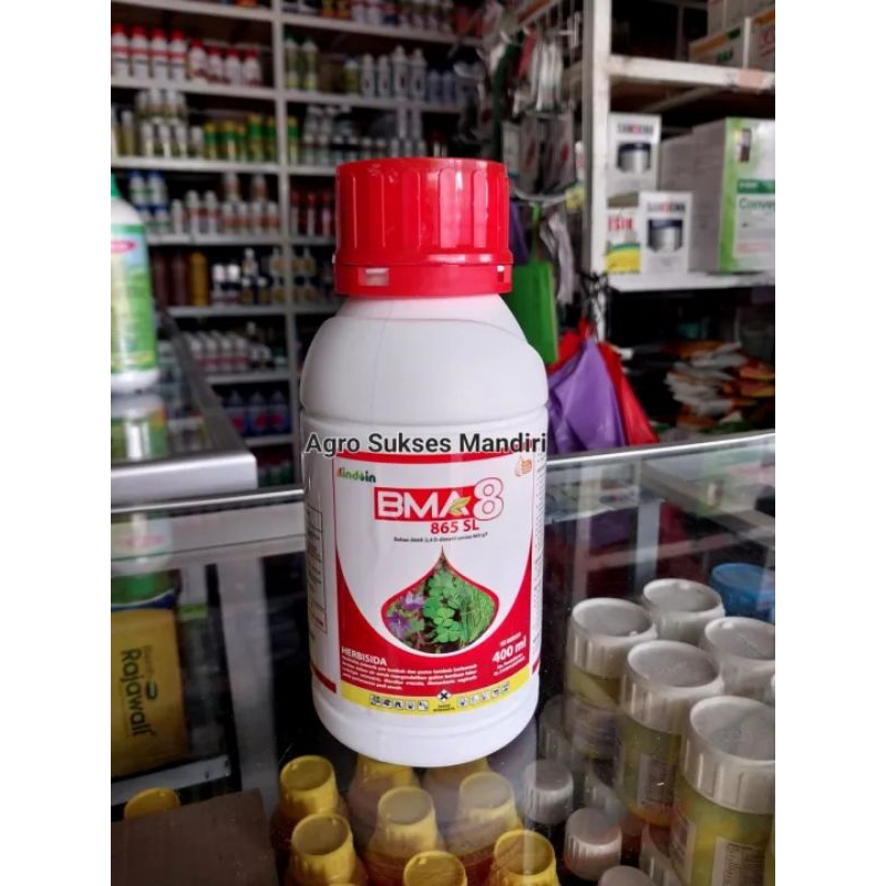 BMA 8/BMA 8 400 ml/BMA 8 865SL 400 ml/Herbisida BMA 8 865SL 400 ml/Obat Rumput BMA 8 400 ml/Obat Pem
