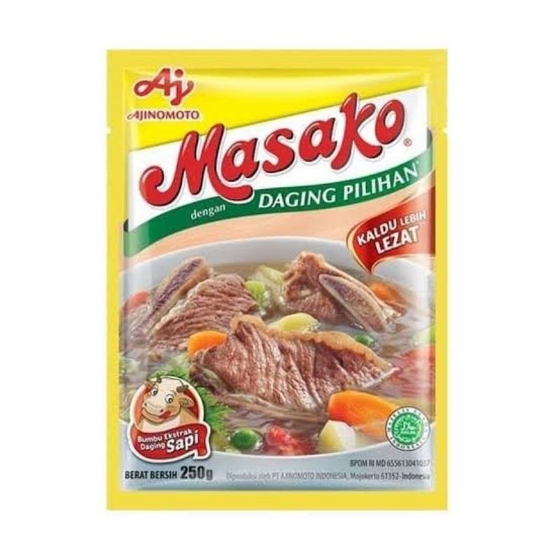 

Masako sapi kemasan 250gr