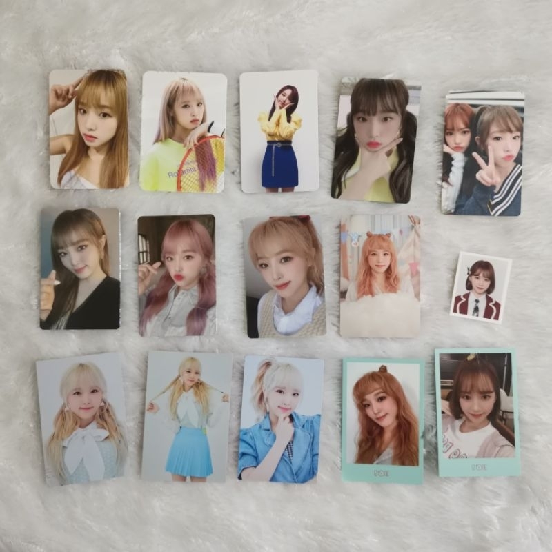 OFFICIAL PC IZONE CHOI YENA KIM CHAEWON - PHOTOCARD