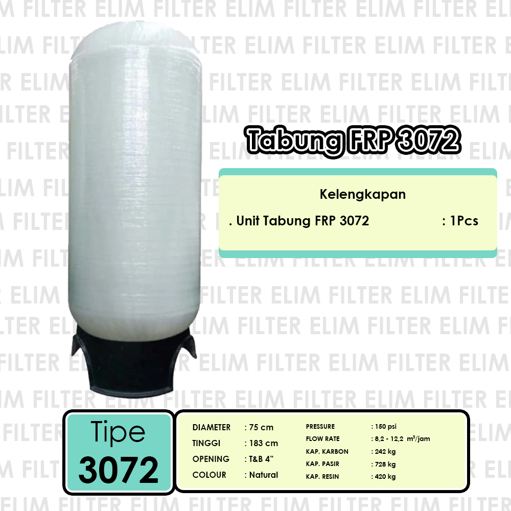 Tabung Filter Air FRP 3072