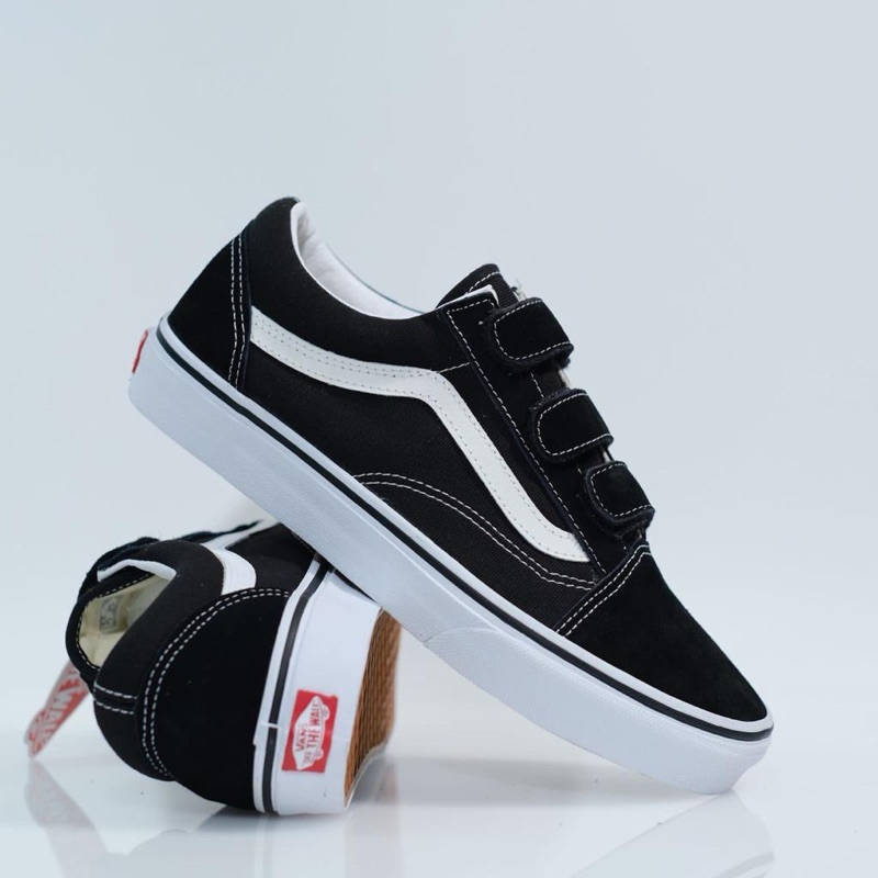 Vans Oldskool Velcro Classic Black White
