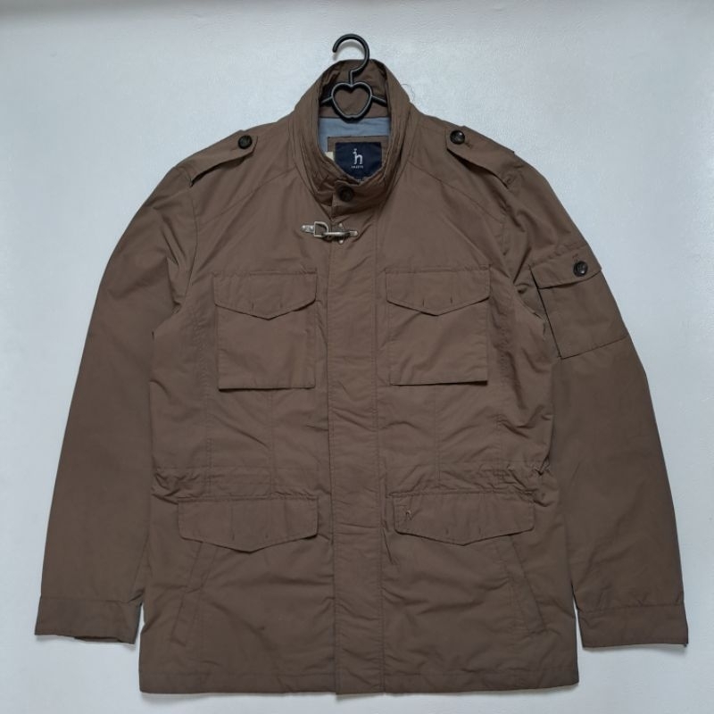 JAKET PARKA ARMY UTILITY BY HAZZYS SIZE XL