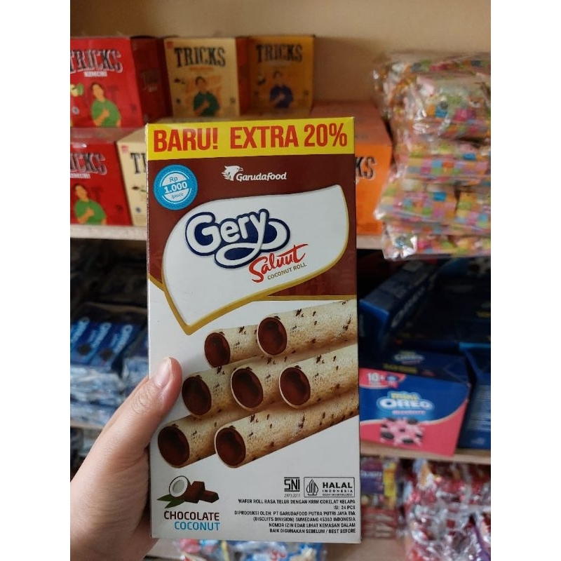 

Gery Salut Chocolate Coconut 1 kotak isi 24 pcs