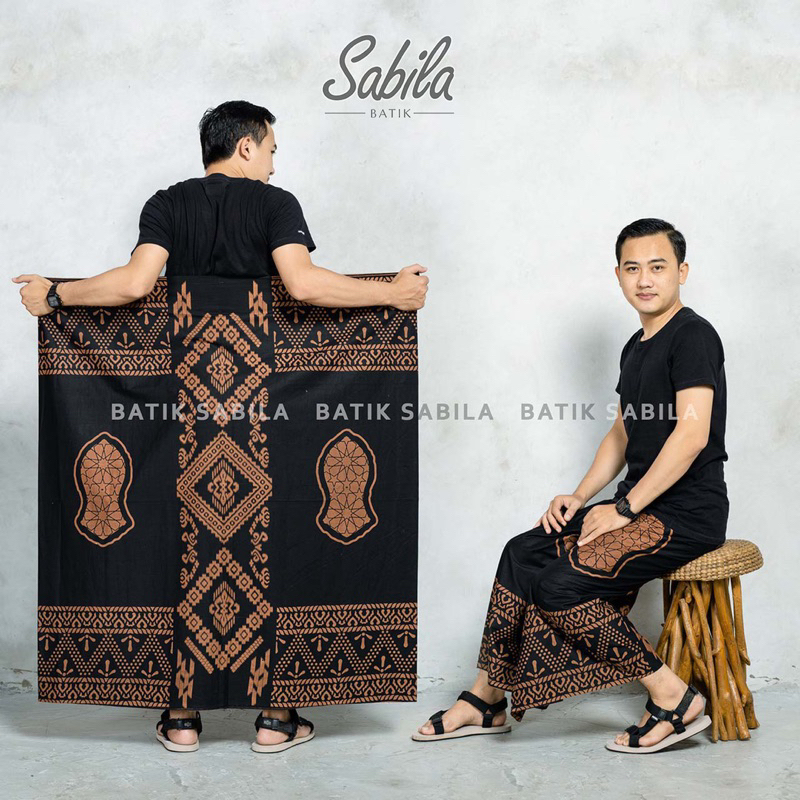 SARUNG BATIK EXCLUSIVE MOTIF TEROMPAH NABI JUMBO PRIA DEWASA