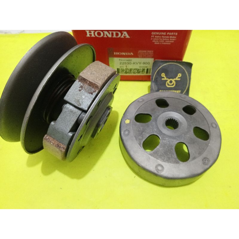 Pully assy beat lama pulley Assy beat karbu scoopy karbu pully beat satu set