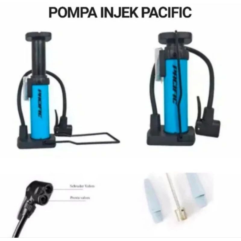 pompa injak Pacific tanpa meter