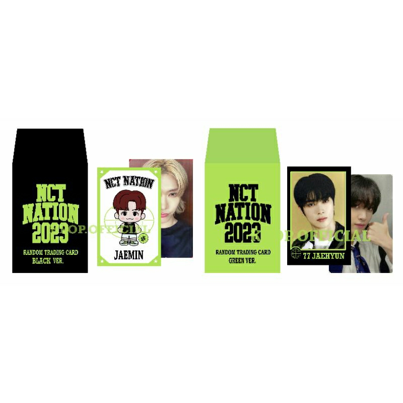 [ REPLIKA ] NCT NATION TRADING CARD PHOTOCARD