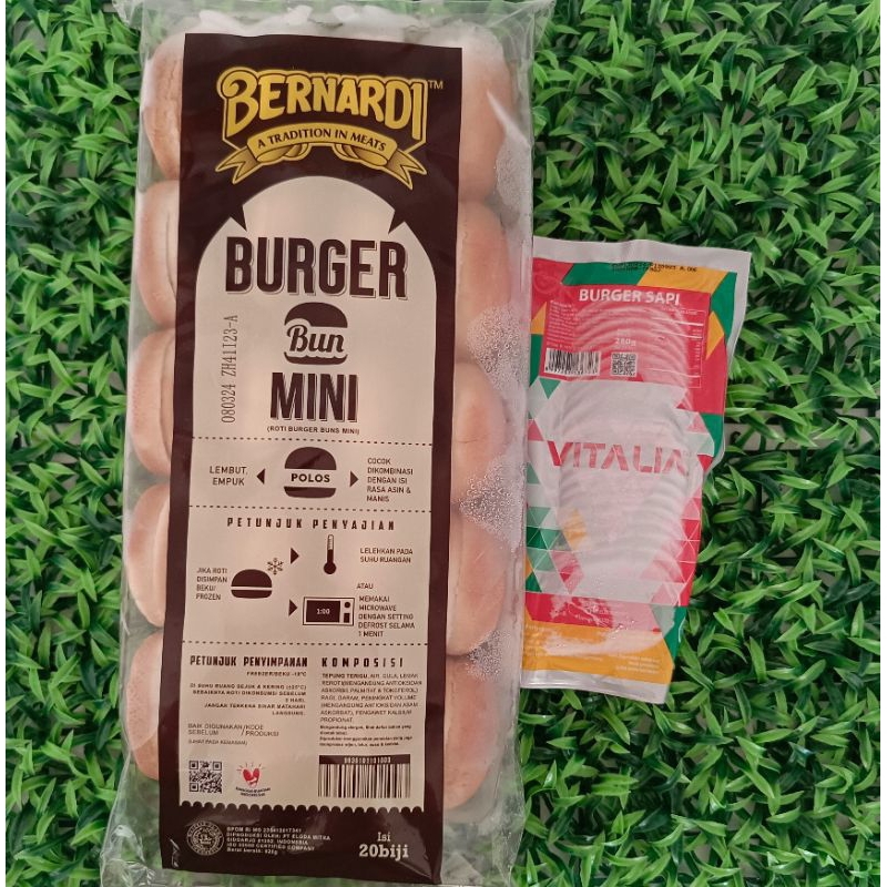 

Paket Burger Vitalia Sapi Mini Isi 20