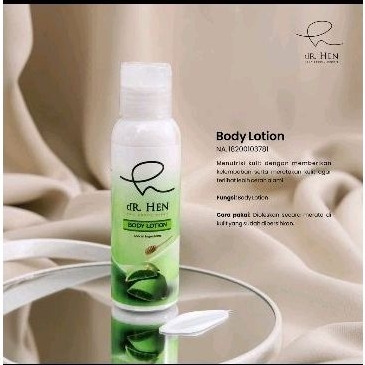 BODY LOTION dR HEN SKINCARE CLINIC dr Richard Lee