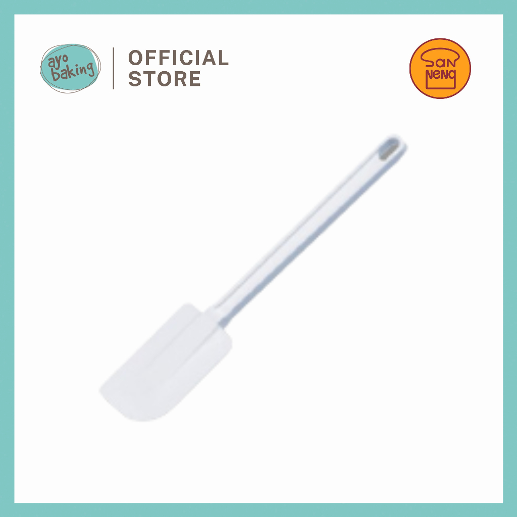 SANNENG - SN4742 - Rubber Spatula (M) | Spatula Pengaduk Adonan