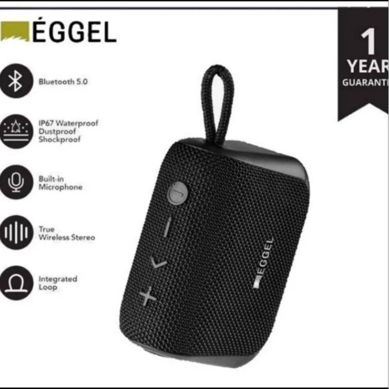 Eggel Fit 3 fit3 Bluetooth speaker Waterproof ip67 3EQ