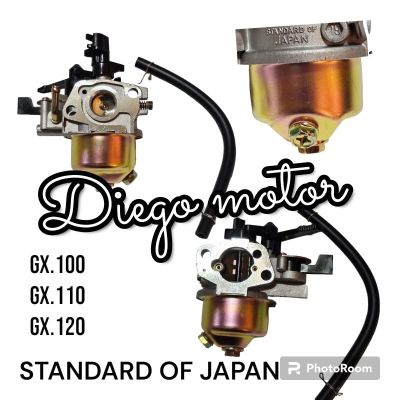 GX120 Carburator Assy Karburator Mesin Penggerak Honda 3,5Hp GX100 GX110
