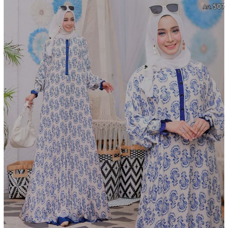 Gamis abaya katun rayon
