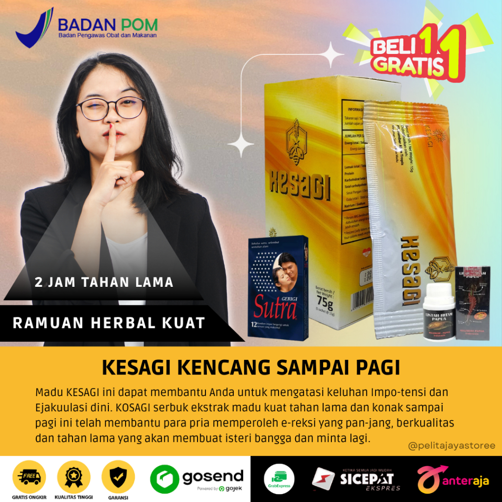 

Bisa COD Madu Kesagi Pria Original Kosagi Kasegi Kasagi Asli Obat Pria dewasa