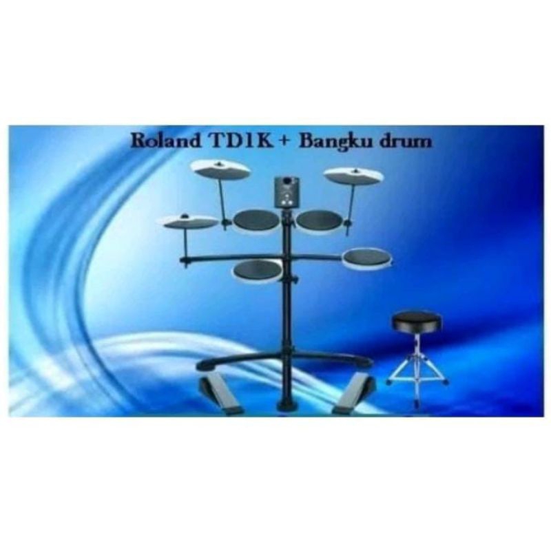 Drum Roland TD1K/ TD 1K/ TD1K + Bangku