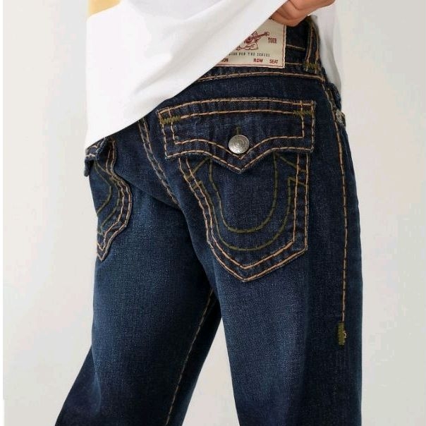CELANA JEANS PRIA TRUE RELIGION RICKY SUPER T FLAP ORI