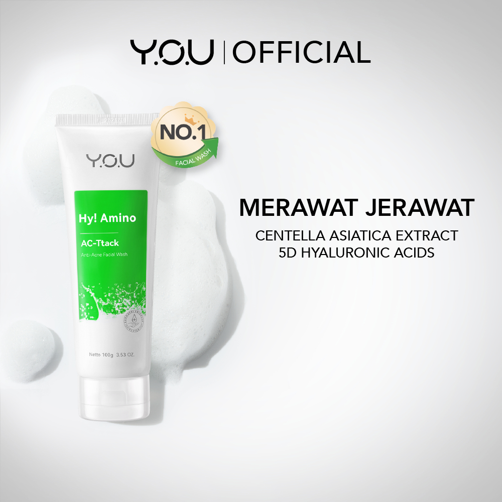 YOU Hy! Amino AC-Ttack Anti-Acne Facial Wash