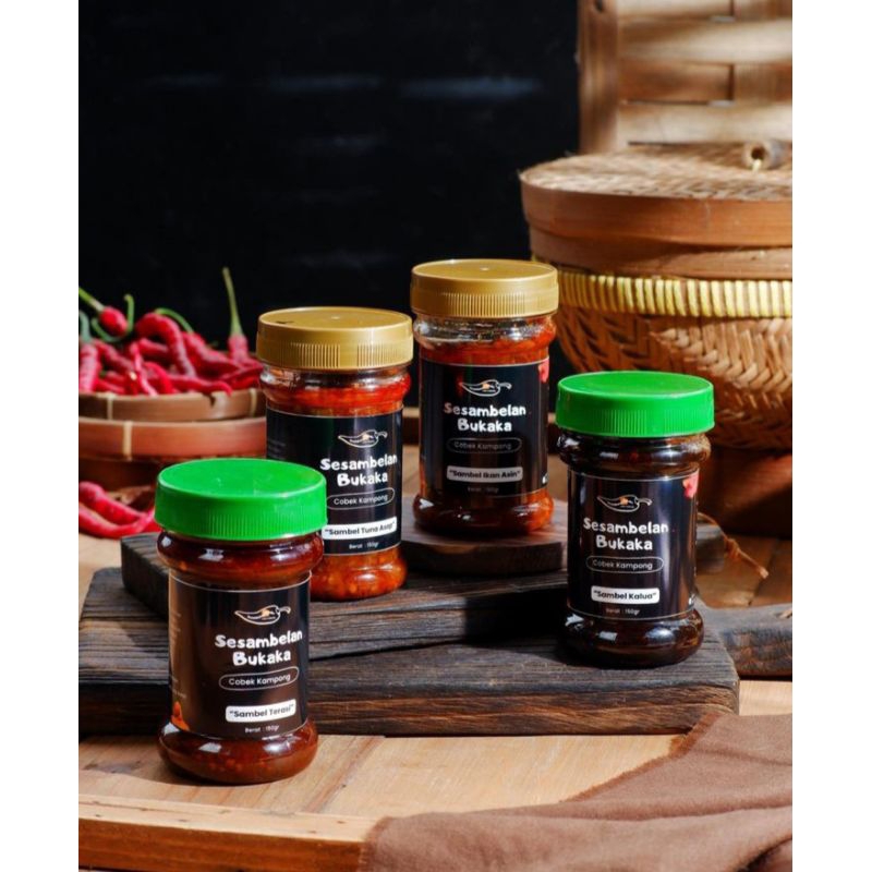 

Sesambelan Bukaka Ikan Asin & Tuna Asap