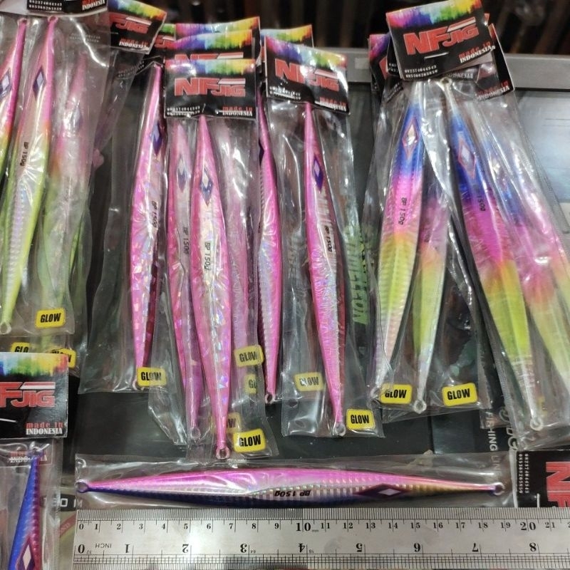 metal jig 150g model diamond panjang 19cm