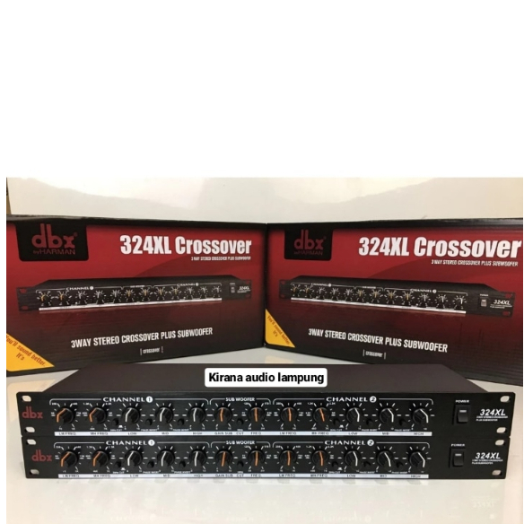 CROSSOVER AKTIF DBX 324XL