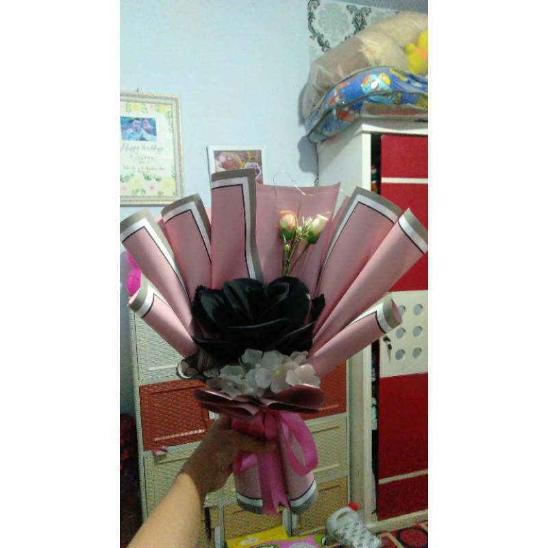 buket hijab segi empat