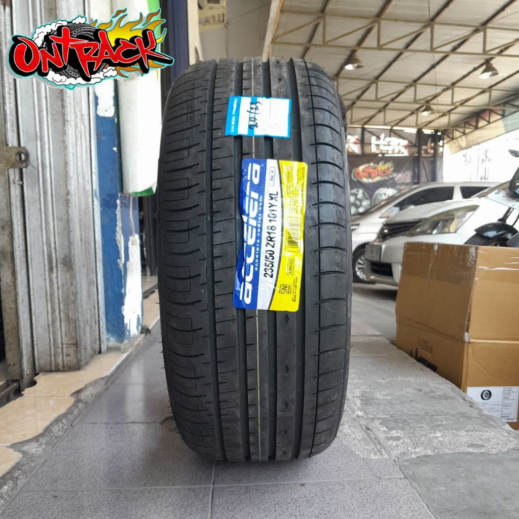 Ban Tubles 235/50 R18 ACCELERA Ban Mobil 235 50 Ring 18 tipe PHI-R - Balancing