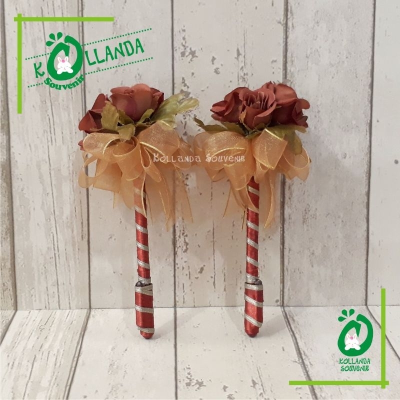 SIGNING PEN/FLOWER PEN/GUESTBOOK PEN/PENA MEJA TAMU/PENA TANDATANGAN