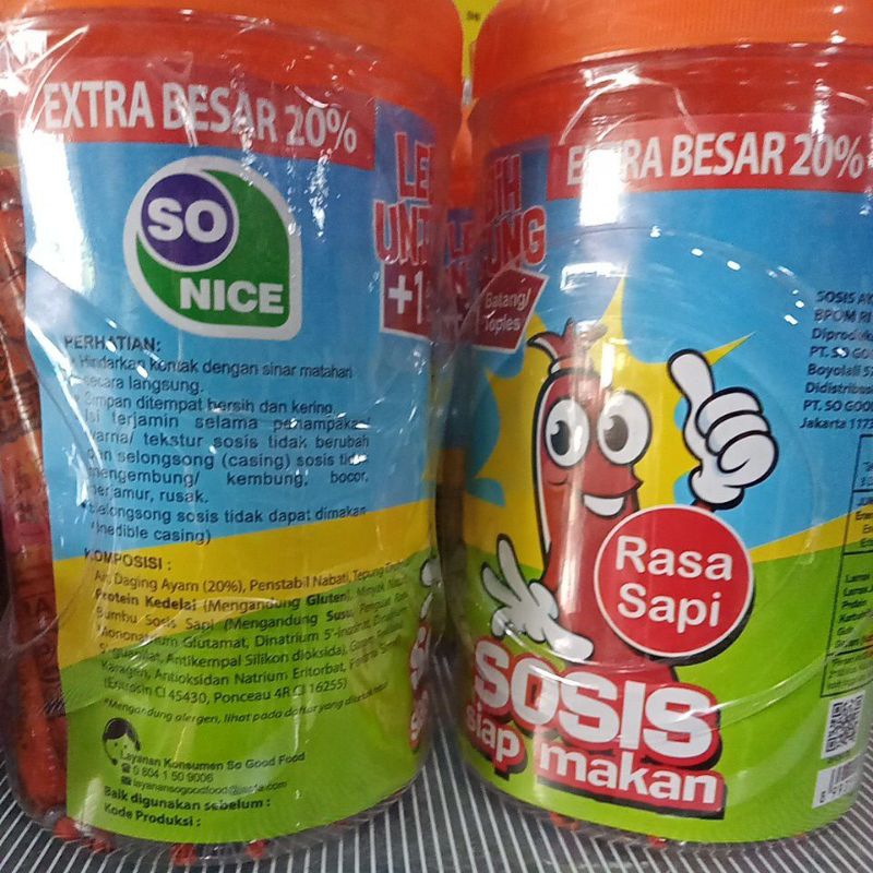 

sonice rasa sapi extra besar 20%