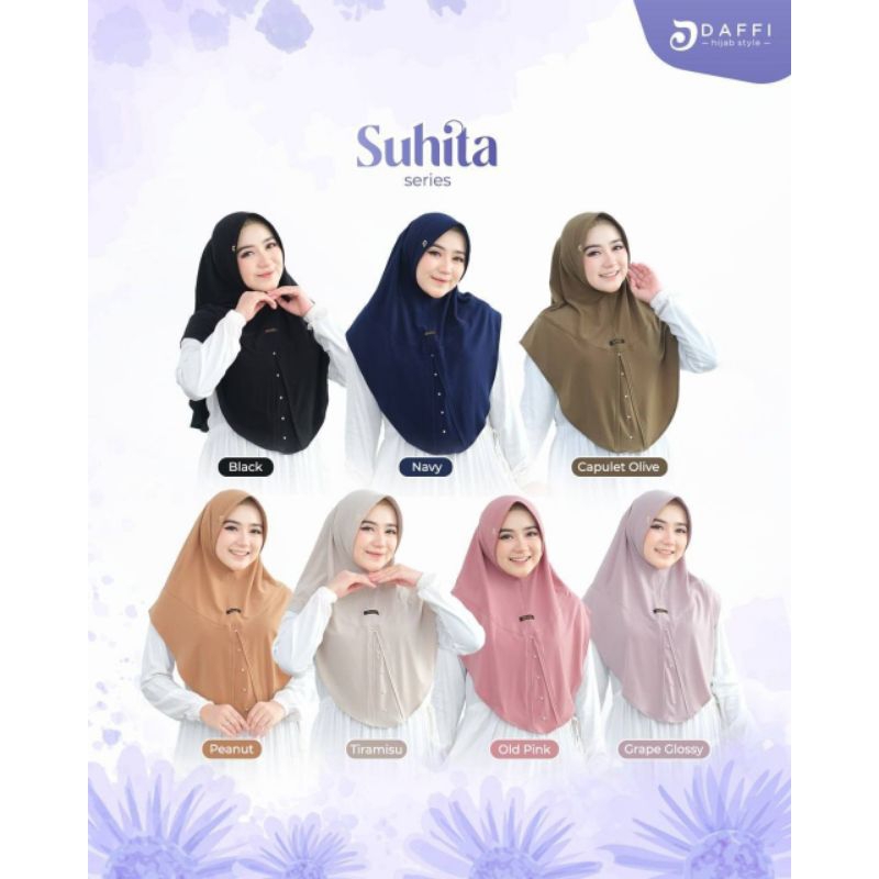 Hijab instant bergo premium wangi suhita by daffy hijab