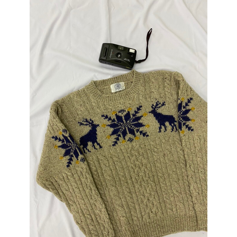 Sweater Cable Knit Pattern by J.Press