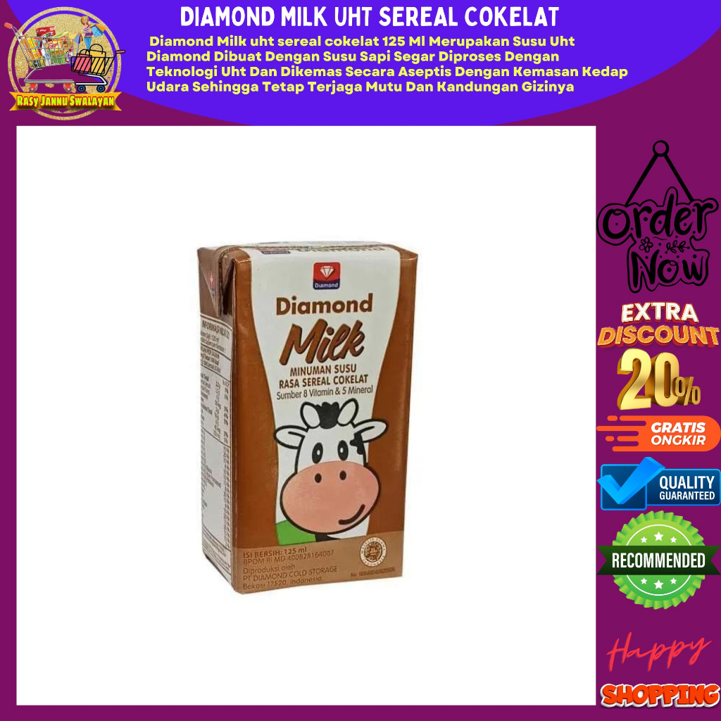 

Diamond Milk Uht Chocolate Cereal 125ml