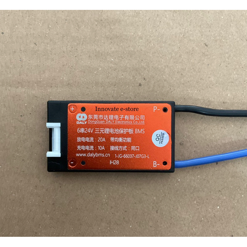 BMS Daly 6S 24V baterai lithium ion 18650