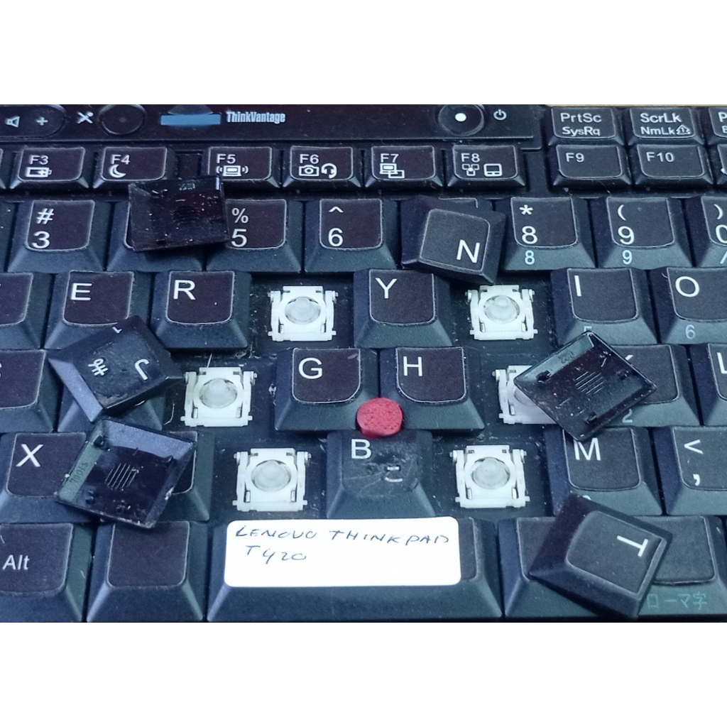 Tuts Tombol Keyboard Laptop Lenovo Thinkpad T410 T420